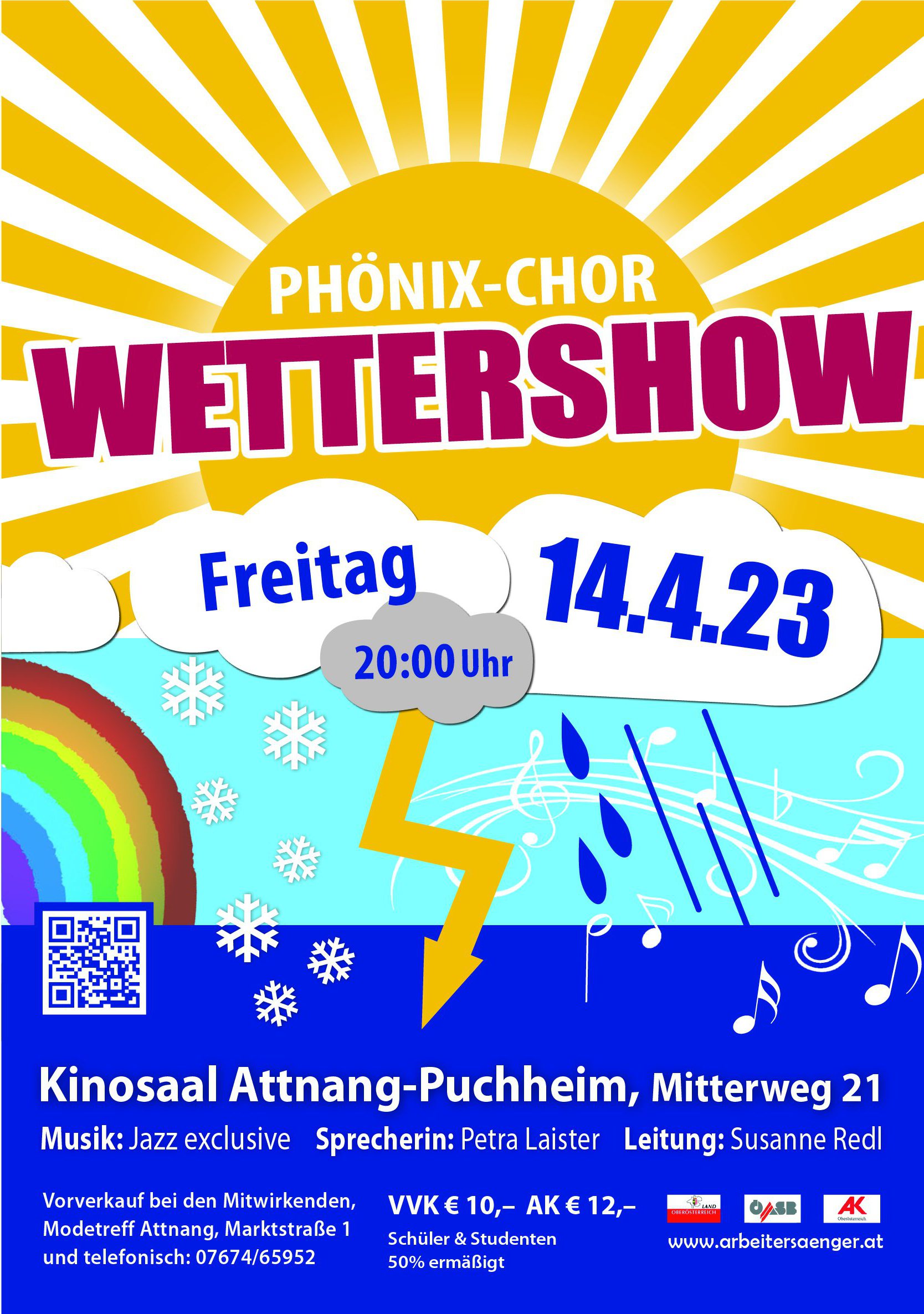 Phönix-Chor Wettershow am 14.04.2023
